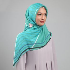 zoya venya scarf - hijab kerudung segi empat - tosca
