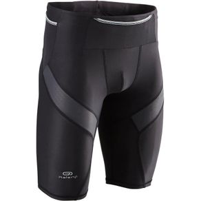 Decathlon Kalenji Celana Lari Jogging Trail Pendek Pria Midtight Compression - 8503009