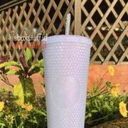 Tumbler Starbucks Studded Bling Cup Icy White Holiday Season