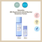 skintific 4d hyaluronic acid (ha) barrier essence toner hydration - 100ml - toner