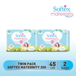Softex Maternity 45cm 20s Twinpack