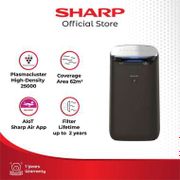 SHARP FP-J80Y-H Smart Air Purifier With AIoT Plasmacluster Anti Dust/HEPA Filter/Deodorizer [62M]