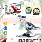 Mainan Robot Trex Bertelur Bersuara Dinosaurus UK Jumbo Murah BRO1323