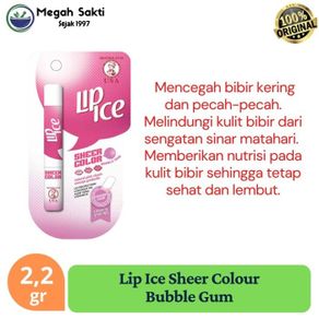 LIP ICE Sheer Colour Bubble Gum 22gr Promo Termurah