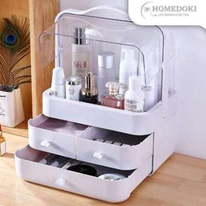 Terbaru Kotak Kosmetik Portable / Tempat Penyimpanan Kosmetik / Modern
