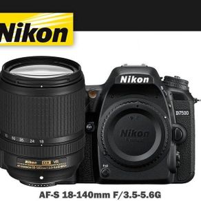 Baru Nikon D7500 DSLR Tubuh Kamera & AF-S DX 18-140Mm F/3.5-5.6G ED VR Lensa