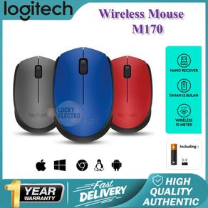 Logitech M170 Mouse Wireless Logitech M170 Original Garansi