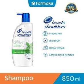 Head Shoulders Shampoo Menthol 850 Ml