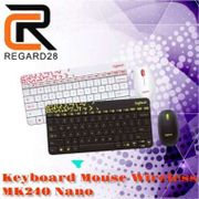 Keyboard + Mouse Logitech Mk240 Nano