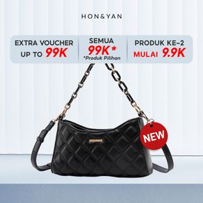 HONYAN Tas Selempang Wanita Import Shoulder Bag Terbaru Original Branded Sling Bag - Terry Sling Bag