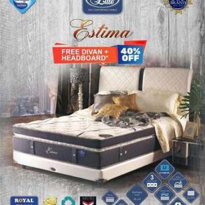 elite estima mattras only 160x200