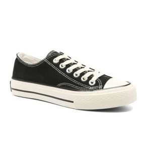 PVN Jisung Sepatu Sneakers Wanita Sport Shoes White 029 Bukan Converse - Black, 40