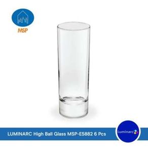 LUMINARC High Ball Glass (MSP-E5882) /Gelas Jus/ 12oz/350ml/ isi 6 Pcs TERJAMIN