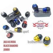 jalu as roda depan black diamond pcx150 pcx160 vario mio aerox new