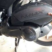 paketan carbon cover cvt plus cover hawa yamaha nmax lama nmax old
