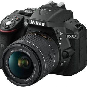 Nikon D5300 DSLR Camera With AF-P 18-55Mm VR Lens