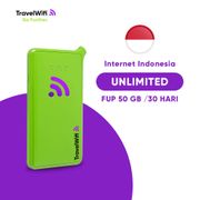 Travel Wifi Mobile Mifi 4G LTE Multioperator Sewa Modem Multioperator Telkomsel XL Indosat FUP 50GB