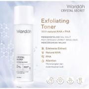 Wardah Crystal Secret Exfoliating Toner with Natural AHA PHA (White Secret Exfoliating Lotion) 150ml