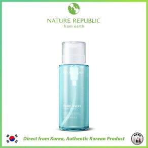 nature republic pore away clear toner 300ml korea