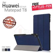 Huawei Matepad T8 8 8.0 Inch 2020 - Magnetic Leather Flip Case Cover