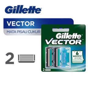 GILLETTE VECTOR CART ISI 2 PCS