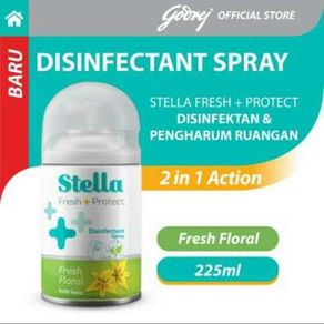Stella refill matic fresh + protect disinfectant 225ml fresh floral