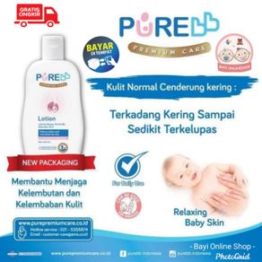 Pure baby Baby Lotion 200ml - Purebaby Body Lotion 200 ml BAYI ONLINE SHOP