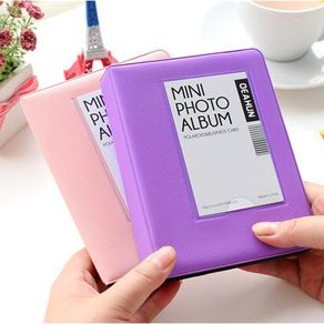 64 kantong Mini foto instan Album gambar casing untuk Fujifilm Instax Mini Film 7s 8 25 50s 90 instax mini album