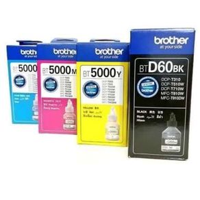 TINTA BROTHER D60bk,BT 5000 black colour 1set