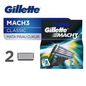 GILLETE MACH 3 CART 2 PCS