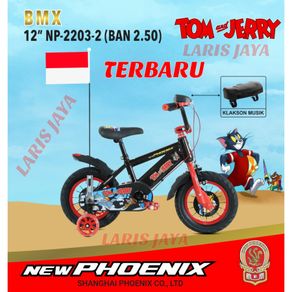 Sepeda anak laki laki 12 inch  bmx 12 phoenix tom & jerry ban besar