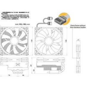 cpu cooling big shuriken 3 rgb 