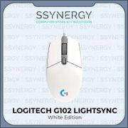Logitech G102 Lightsync Gaming Mouse - Hitam