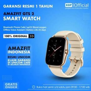 Amazfit GTS 2 Smartwatch Where Style Meets Health - Garansi Resmi