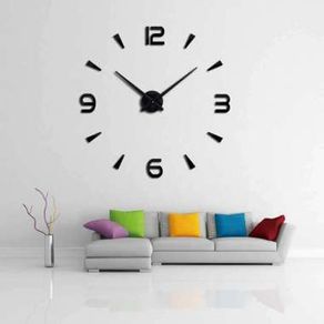 Jam Dinding Besar DIY Giant Wall Clock Quartz 80-130cm - DIY-104 top