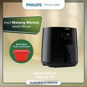 PHILIPS HD9252/90 Air Fryer Spectre Compact Digital [4.1 L]