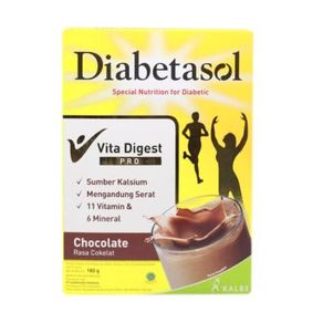 Diabetasol Choco Susu Dewasa [180 Gr/Box ]