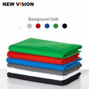 Ambitful Kain Backdrop Studio Fotografi Cotton Textile Muslin Cloth - B29 Warna Merah Dimensi 200 x 300 cm