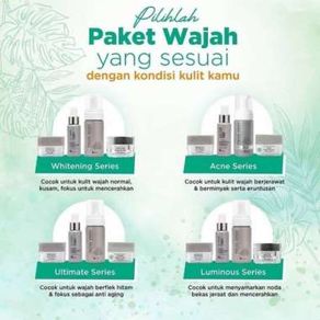 paket luminous/whitening/ultimate/acne