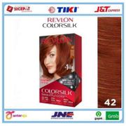 revlon colorsilk hair color cat rambut revlon pewarna 42 medium auburn