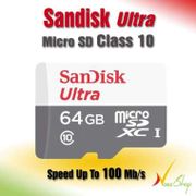 Sandisk Ultra Micro SD 64GB / Class 10 /100 Mbps