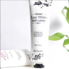 ms glow easy white body lotion (free masker)