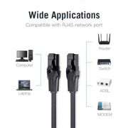 [terbaru ] vention iba kabel lan rj45 cat6 cat.6 flat gigabit utp