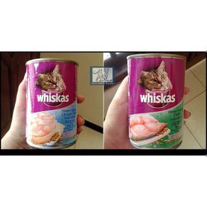Whiskas Kaleng / Whiskas can Kalengan 400 gram makanan-kucing basah