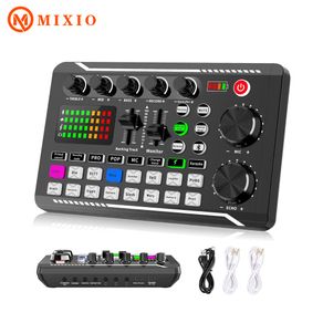 MIXIO R998 Live Soundcard /Audio Mixer for Streaming/Gaming/Recording