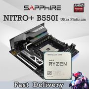Safir B550I DDR4 4600 +(OC)MHz + AMD Ryzen 5 5600G setelan M.2 USB3.2 64G soket saluran ganda AM4 Motherboard itx setelan