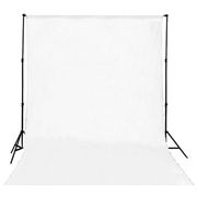 kain bracket backdrop studio fotografi ukuran 200 x 300 cm katun - putih