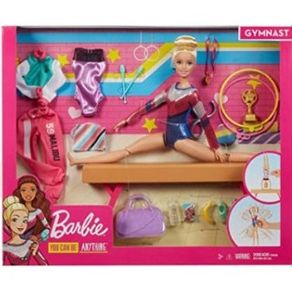 Barbie Gymnastics Doll Playset ORI MATTEL - GJM72