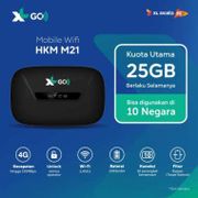 Modem Mifi HKM M21 M22 XL Go 4G LTE UNLOCK - BYPASS - FREE 25GB