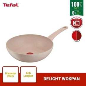 Tefal Delight Wokpan 28Cm - Premium Cooare / Wajan Anti Lengket